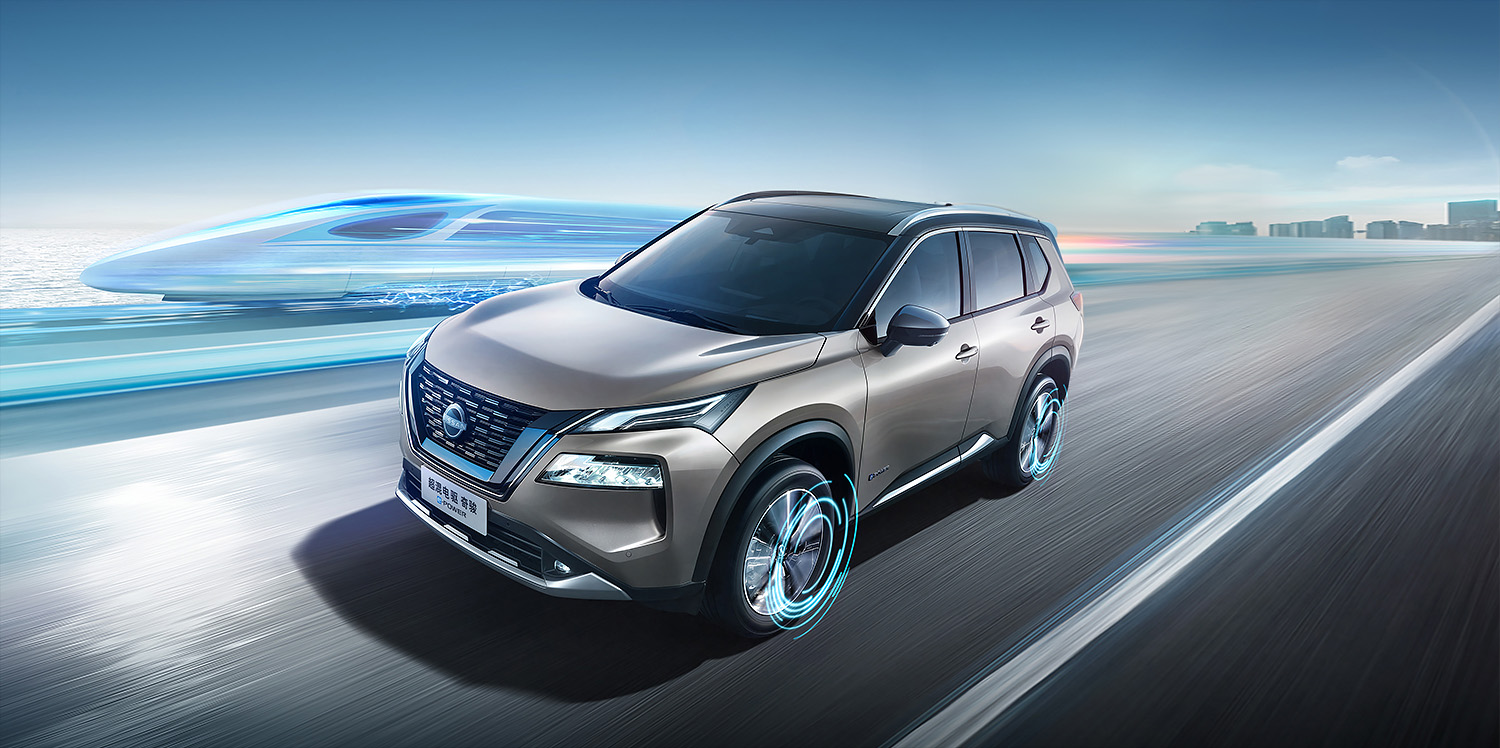 Nissan X-Trail e-Power. Екстер'єр